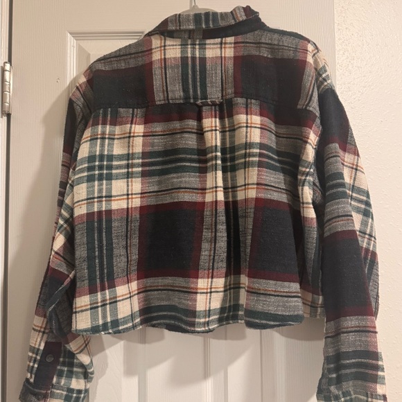 American Eagle Outfitters Multicolor Plaid Shirt - Picture 3 of 4